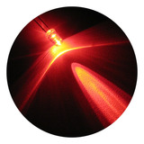 10x Led 5mm Brilho Neon Montado Conector Fonte 12v Fácil