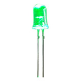 10x Led 5mm Verde Auto Brilho 16 000 18 000 Mcd 3 0 A 3 2v