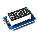 10x Modulo Display 4 Digitos Tm1637 Relógio Serve Arduino