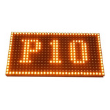 10x Modulo Painel Led P10 Amarelo