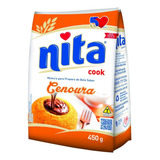 10x Nita Mistura Para Bolo Sabor Cenoura 1 X 450 G