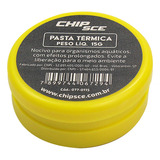 10x Pasta Térmica Branca Pote C 15g Alta Qualidade Kit C 10