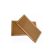 10x Placa De Fenolite Ilhada 5 X 10 Cm Pcb Perfurada Padrão