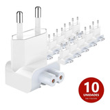 10x Plug Tomada Adaptador Para Macbook  iPhone iPad Apple Br