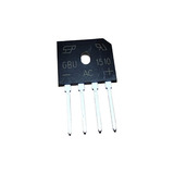 10x Ponte Gbu1510 Ponte Retificadora 15a 1000v kit De 10 