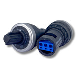 10x Potenciômetro 5k Rotativo Para Inversor La42dwq 22 22mm