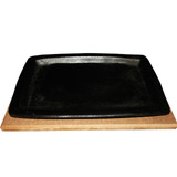 10x Tabua C chapa Ferro Fundido Retang Grande B Madeira Mdf