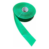 10xmts Tubo Termo Retrátil Pvc 66mm Chato Diam. 42mm Verde