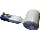 10xmts Tubo Termo Retrátil Branco Pvc 40mm Chato Diam 25mm