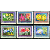 11 Selos Hungria/ Ddr- Flora Flores Silvestres Cactos L.3978