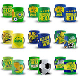 11 Artes Caneca Brasil Copa 2022 Editáveis Em Corel Draw Cdr
