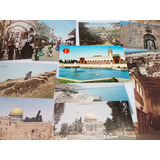 11 Lindos Cartões Postais De Jerusalém Antigos Anos 50 60