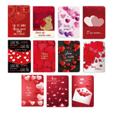 110 Cartões De Amor (namorados) 10,5 X 15 Cm Com Envelopes 