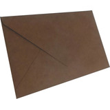 110 Envelopes Carta Comercial 11 5x17cm Kraft 240g