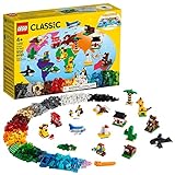 11015 LEGO  Classic Ao Redor Do Mundo  Kit De Construção  15 Brinquedos Para Crianças  950 Peças 