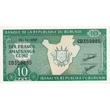 11156 ............. Burundi - 10 Francs 2007