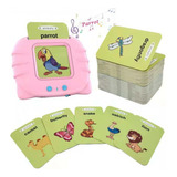 112pcs Montessori Talking Flash Card Brinquedos Máquina Para