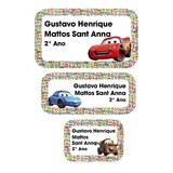 113 Etiquetas Escolares Personalizadas Carros 