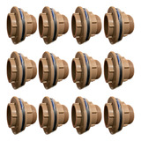 11x Adaptador Flange 50mm 1 1 2 Caixa D Água E Cisterna