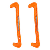 12 # Orange Ice Skate Blade