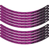 12 Adesivos Aro 26 Vmaxx Freio V Brake P/ 2 Rodas Roxo