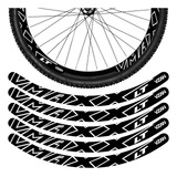 12 Adesivos Roda Bike Freio A Disco Aro 26 29 Preto Vmaxx