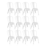 12 Cadeiras Tolix Iron Aço Metal Industrial Loft Cores Cor Da Estrutura Da Cadeira Branco