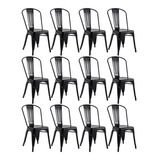 12 Cadeiras Tolix Iron Aço Metal