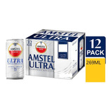 12 Cerveja Amstel Lager Ultra 269ml