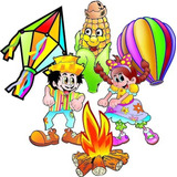 12 Enfeite Decoração Festa Junina Fogueira Milho Caipira