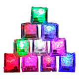 12 Gelo Pisca Led Cubo Enfeite