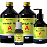 12 Kits Monovin Pro A Original Crescimento Capilar Mono Hair