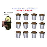 12 Lata Vazia 900ml 1/4 Artesanato Solvente Tinta E Quimicos