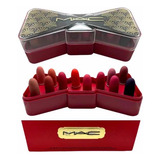 12 Mini Batons Mac Holidays Celebrate In Colour Powder Kiss