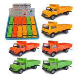  12 Miniatura Caixa Fechada Caminhão Scania Volvo Mercedes