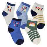 12 Pares De Meias Infantil Menino Atacado E Revenda Pacotão