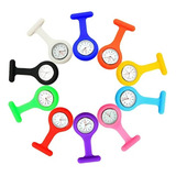 12 Peças De Relógio De Bolso De Lapela De Silicone, Enfermei