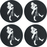 12 Porta Copos Johnnie Walker Pvc Crustadores De Copo