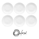 12 Pratos Fundo 24cm Coup White Buffet Bistrô Elegante Eb02