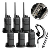 12 Rádio Comunicador Intelbras Uhf Rc3002 E 20 Fones Ouvido
