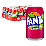 12 Refrigerante Fanta Strawberry E Kiwi Importado Coca Cola