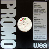 12 Single - Promo Nº50 Wea Discos ** Madonna * Depeche Mode