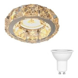 12 Spot Embutir Cristal Pastilhas Corredor Mr16 Ac972 + Led 110v/220v