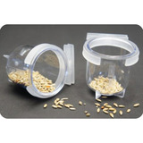 12 Unid. Porta Vitamina Grande Cristal Injetfour Cod.56