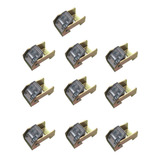 12 Unidades Presilha 25mm Para Fita De Rack Amarração Carga 