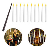 12 Velas De Led Flutuante Rc Harry Potter Varinha Magica