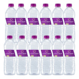 12 Água Mineral Com Gás Levíssima Garrafa 510ml Ph Alcalino