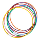 12 Bambolês Arco 50cm Brinquedo Infantil Várias Cores Envio