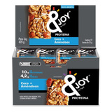 12 Barra De Nuts joy Proteína Coco E Amêndoa 35g