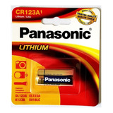 12 Bateria Pilha 3v Cr123a Lithium Photo Lacrado Panasonic